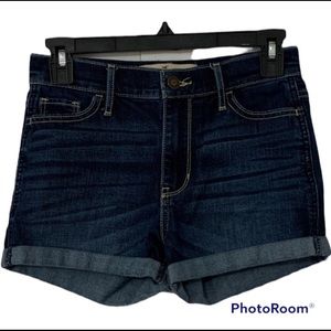 Dark Wash Jean Hollister Shorts